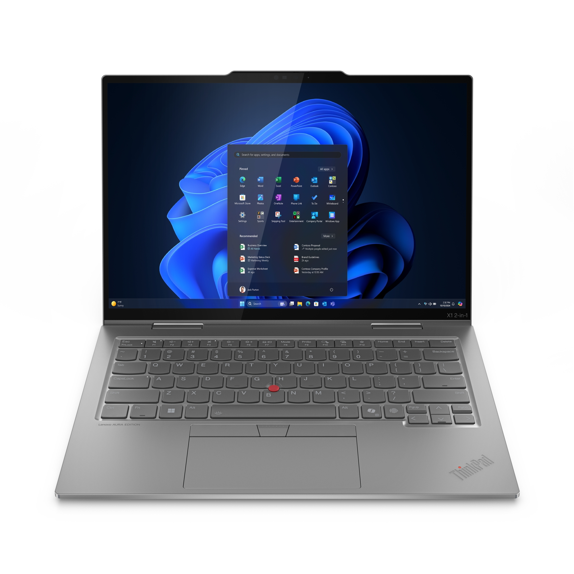 Convertible Notebook LDI Lenovo ThinkPad X1 2in1 Gen10